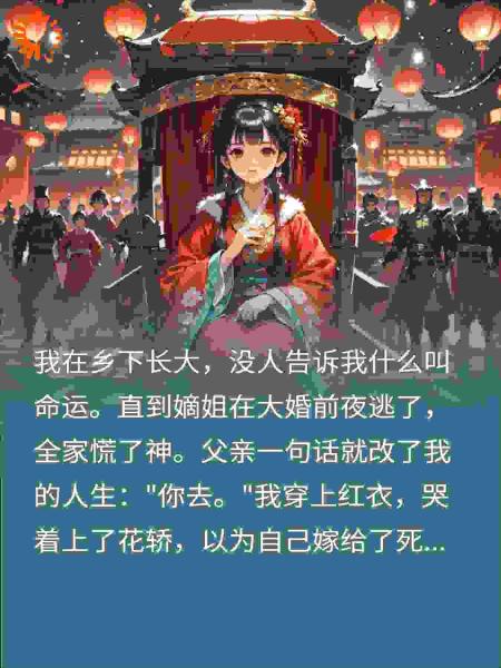 嫡姐逃婚我替嫁，将军霸气护妻，全家悔断肠
