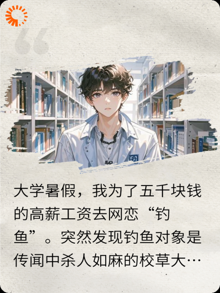 网恋钓鱼成功后，我跑路了