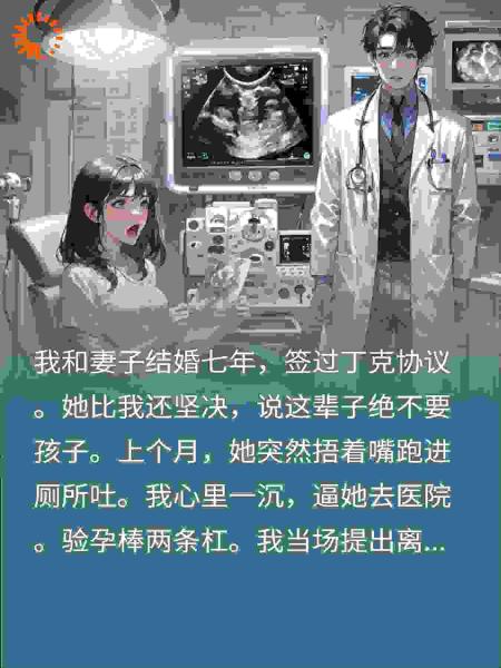 丁克妻意外怀孕，看到B超结果后，我吓瘫了