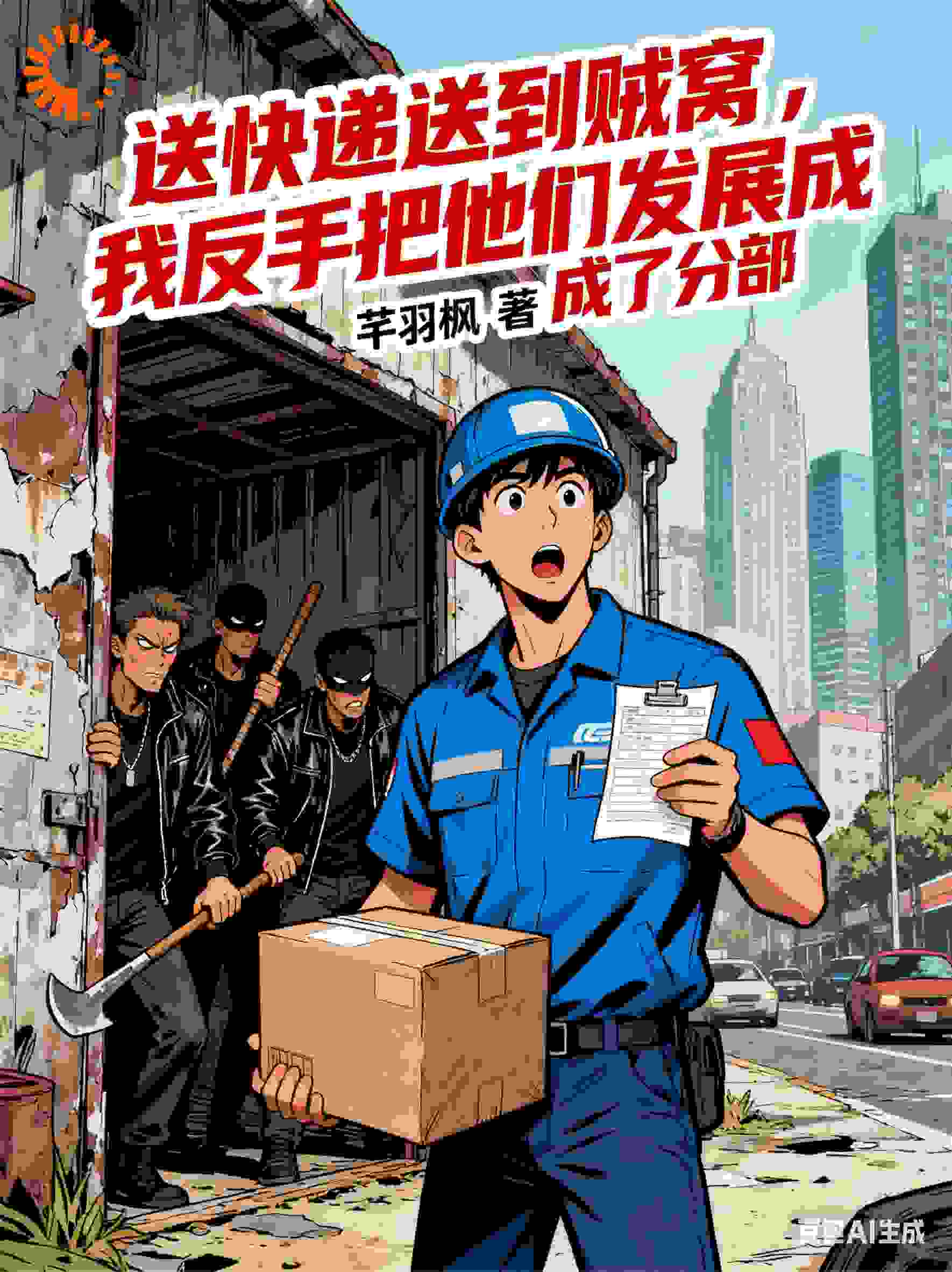 送快递送到贼窝，我反手把他们发展成了分部