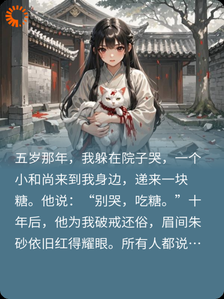 娇宠糖棠，佛子要还俗
