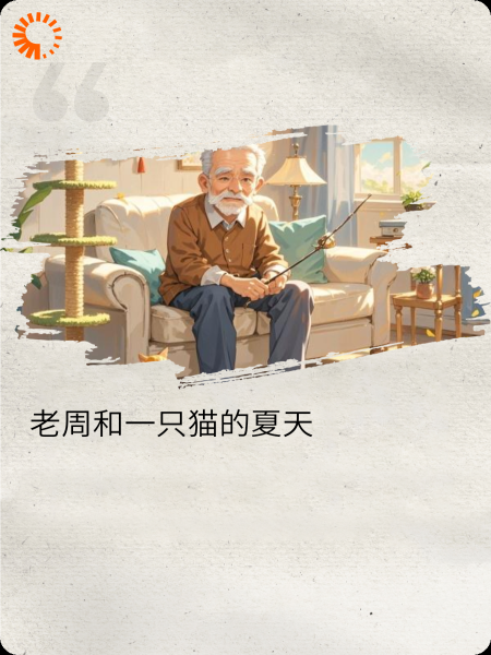 老周和一只猫的夏天