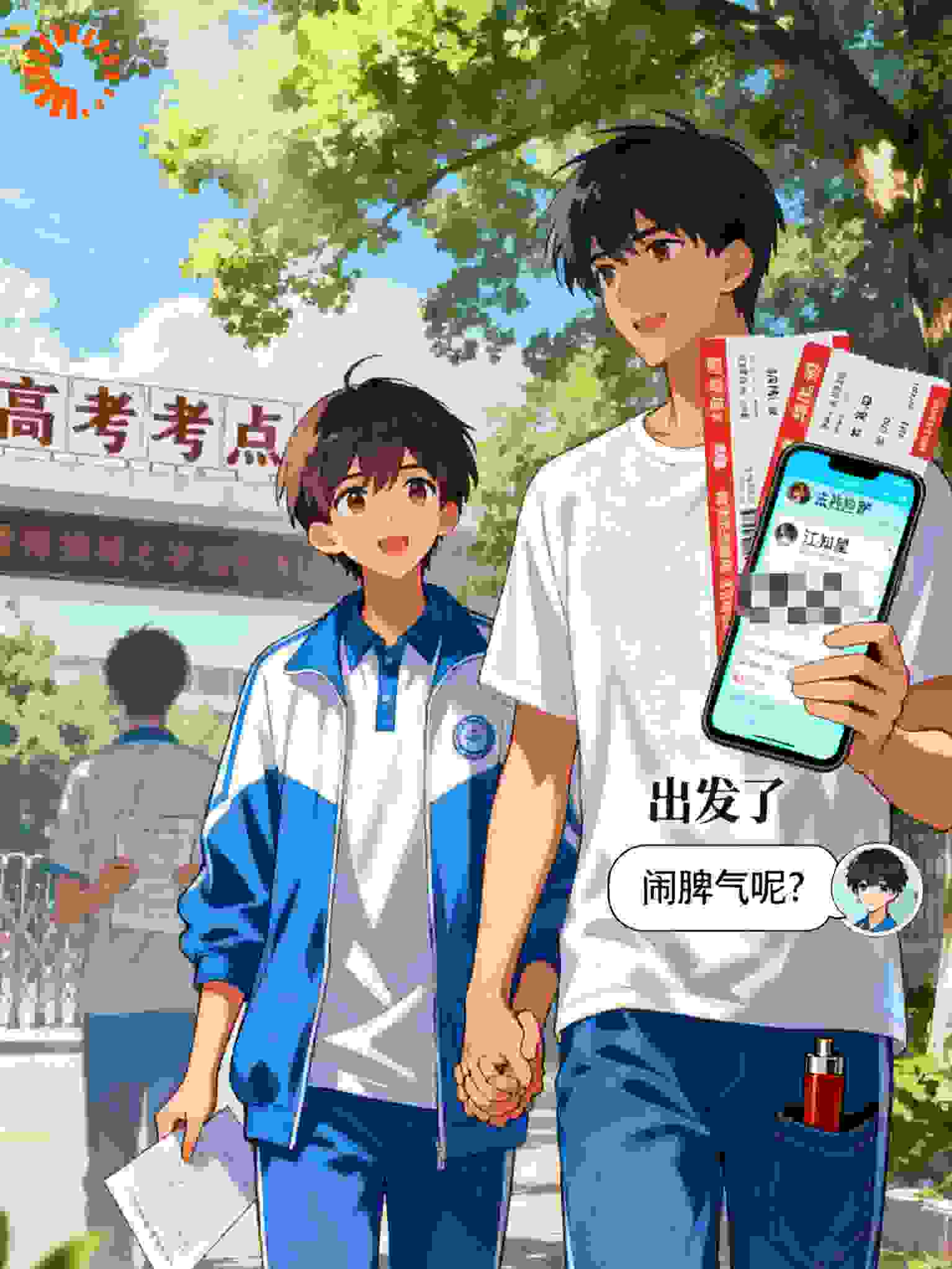 高考后，我牵了转学生的手
