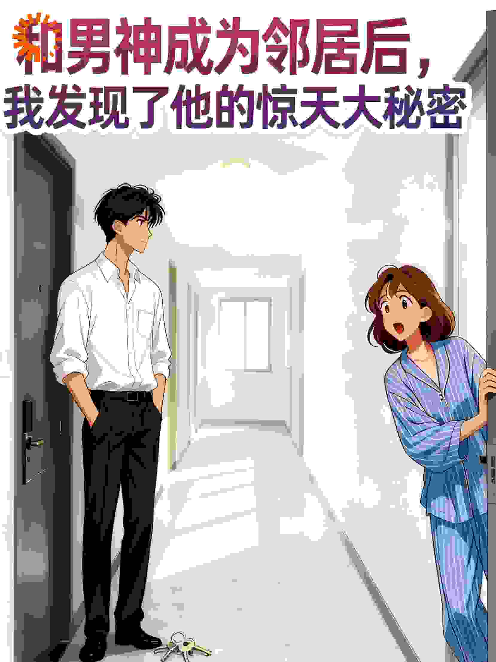 和男神成为邻居后，我发现了他的惊天大秘密