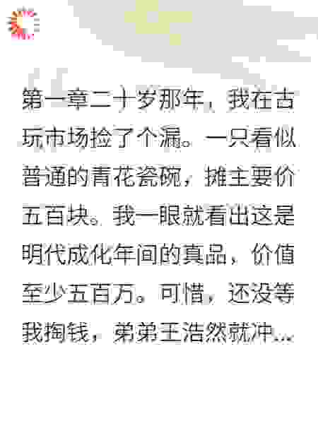 弟弟抢我宝贝后破产了