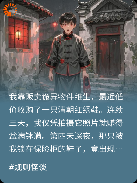 红绣鞋：左脚总在子时找到你
