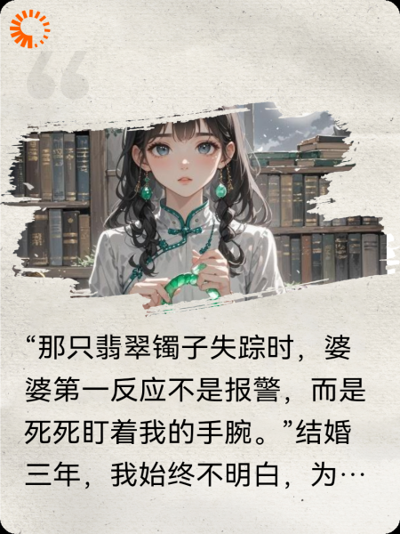 消失的翡翠镯子