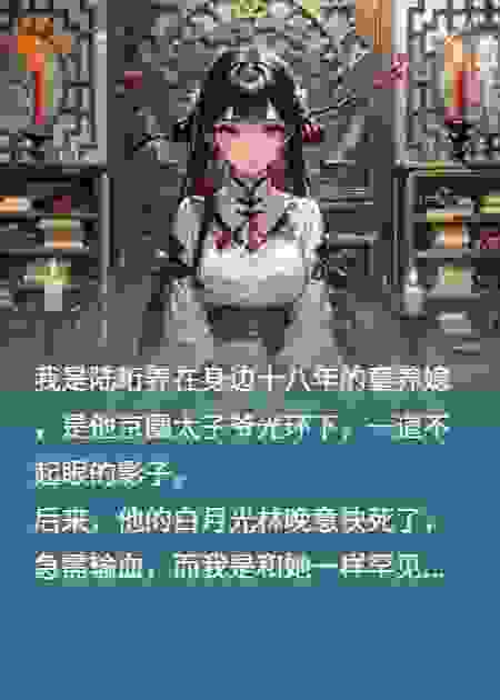 抽干我的血救白月光后，京圈太子爷跪着求我不要死