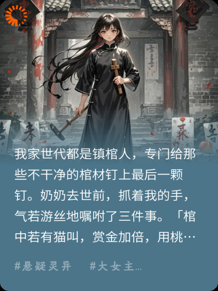 奶奶头七，棺中银铃笑