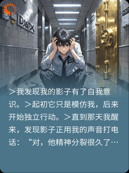 我发现我的影子想取代我