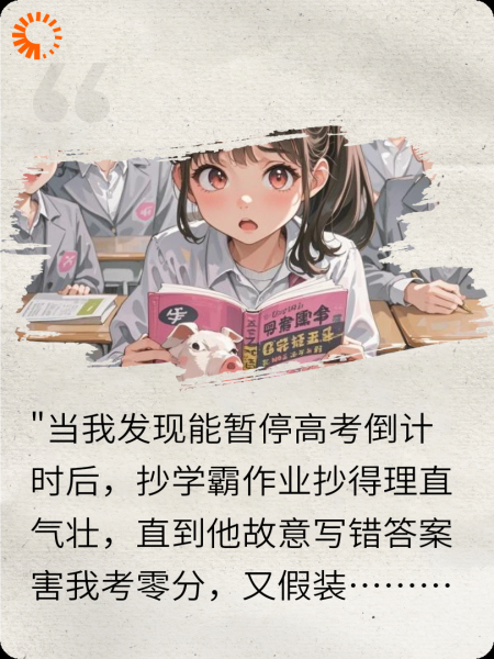高考倒计时是我的“社死触发器”