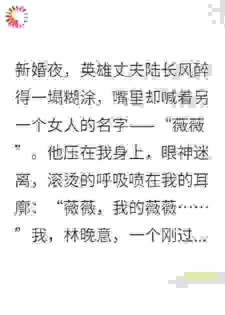 不见薇薇：老公的白月光是我