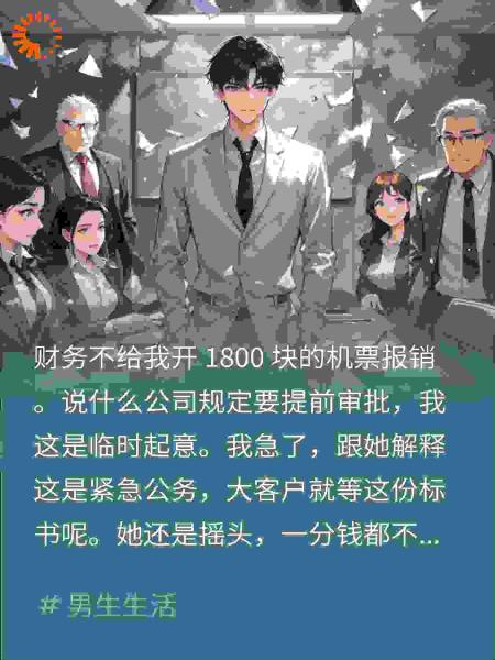 财务拒开1800的报销，三天后，全公司炸锅了