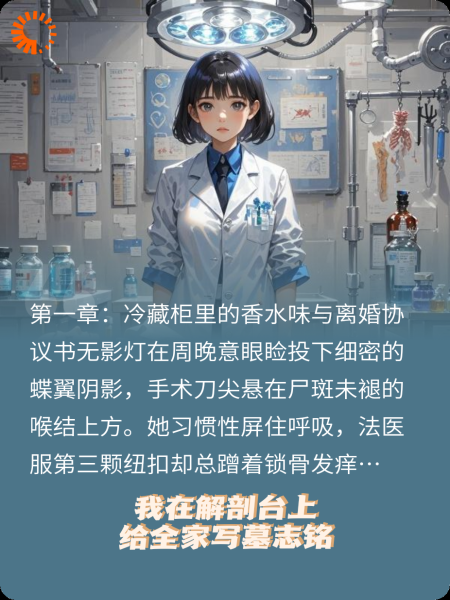 我在解剖台上给全家写墓志铭