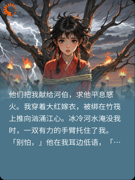 我成了献给河伯的新娘，他夜夜入梦