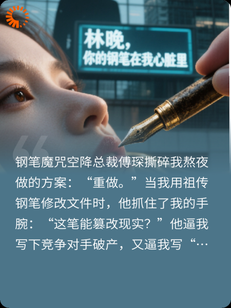 病娇总裁要我写他爱我