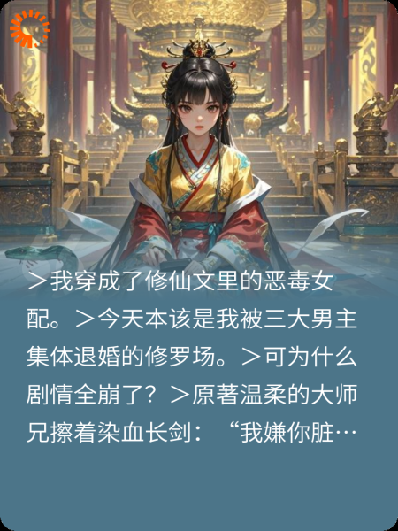 恶女配掀桌了：这盘棋老娘不下了
