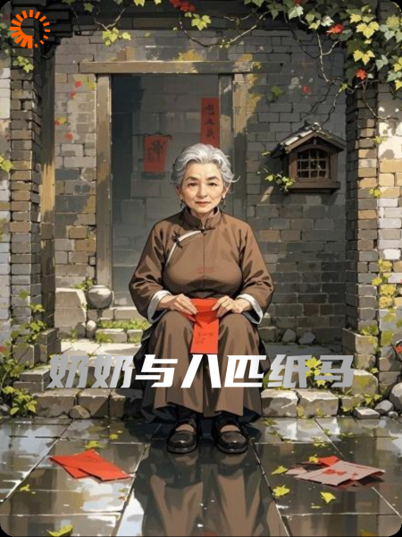 奶奶与八匹纸马