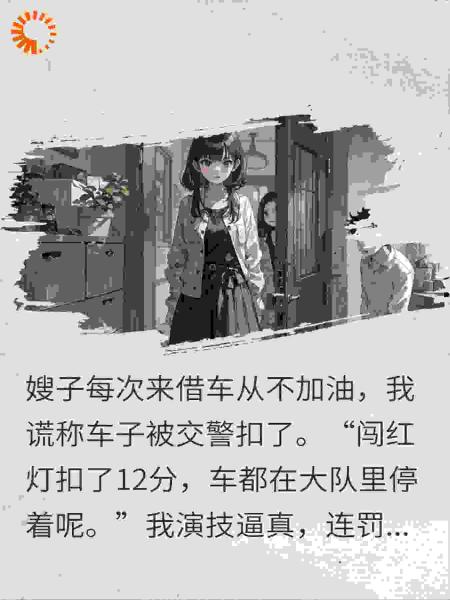嫂子借车我不给，谎称车被扣，大哥却吓瘫：那人没死吧