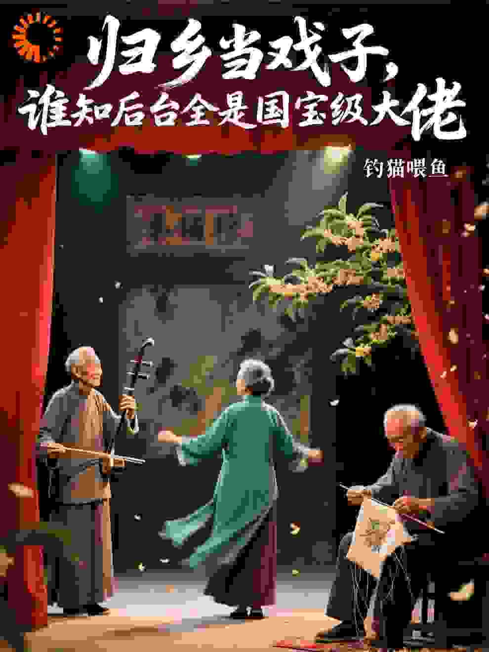 归乡当戏子，谁知后台全是国宝级大佬