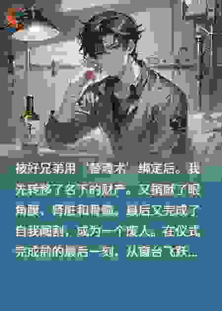 自残成废人后，和兄弟互换了身体