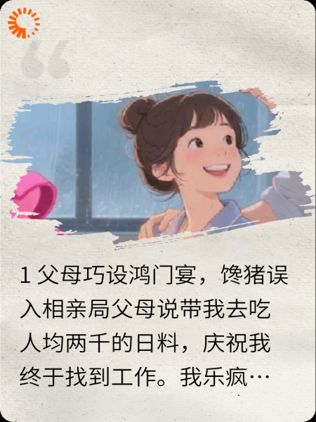 馋猪误入相亲，初恋误变人夫？