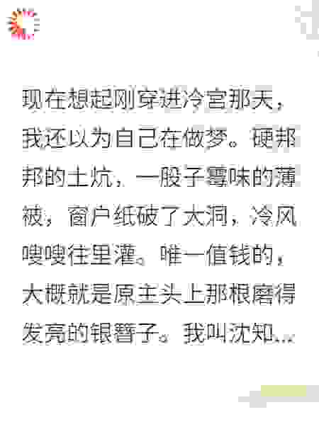 冷宫里，我靠发明创造富甲天下