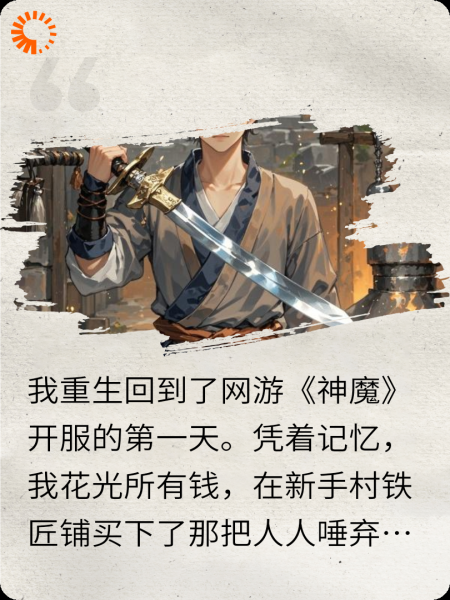 重生网游：开局买断剑被嘲笑，下秒全服公告为我响起
