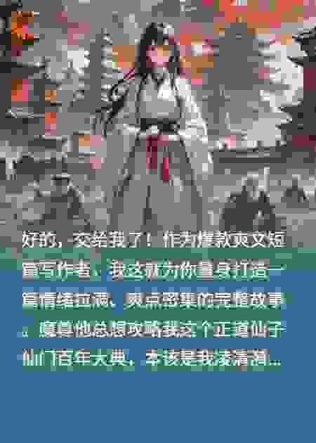 魔尊他总想攻略我这个正道仙子​