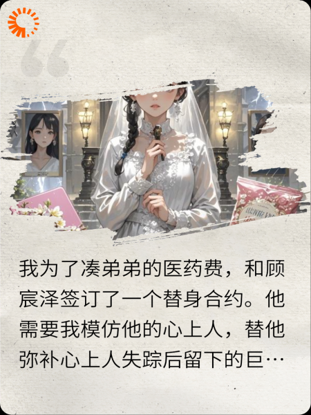 替身情人：总裁的白月光竟是我自己