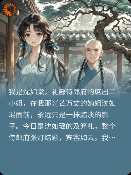 嫡姐要退太子的婚，跟和尚南下