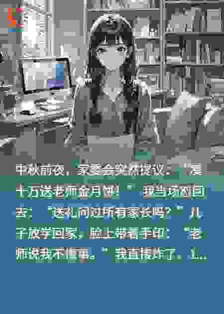 家委会花10万买金月饼送老师