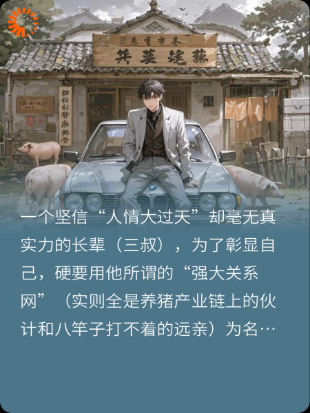 我那人脉战神的三叔，差点用他养猪人脉断送我的入职路
