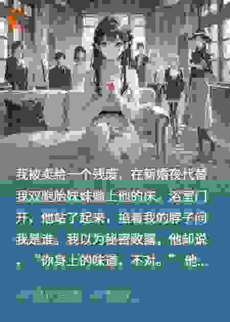 替妹嫁残疾总裁，新婚夜惊他装病
