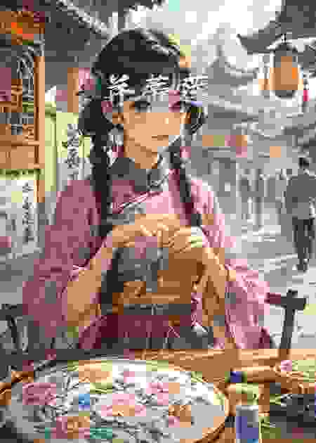 并蒂姐妹花