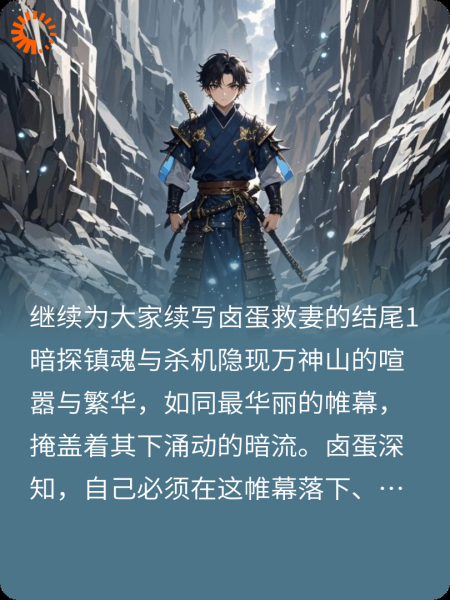 废材卤蛋的逆天救妻之路（二）