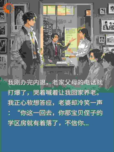 刚办内退婆婆就像榨干我，我反手断亲，急疯全家