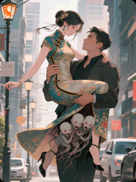 噬轮回槐饼：绽人妻旗袍下三头婴