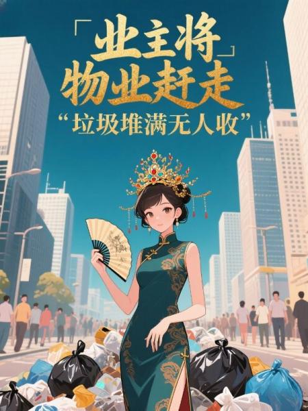 业主将物业赶走，垃圾堆满无人收
