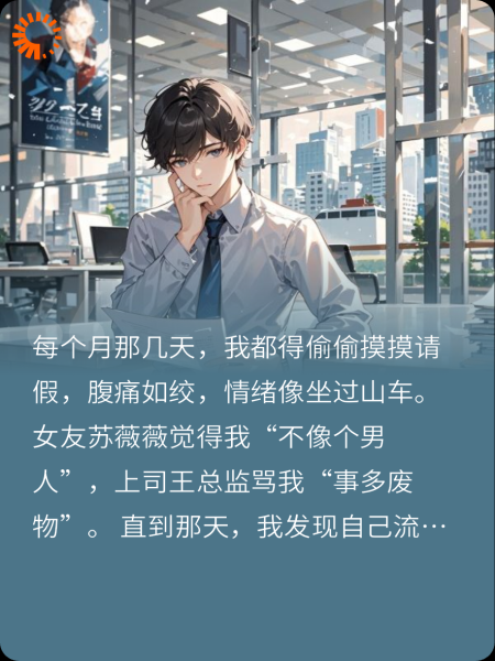 每月流血七天却升职加薪，我的‘弱点’能闻出谁在说谎
