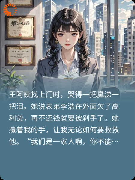 顶替我上大学的表弟，求我救他公司
