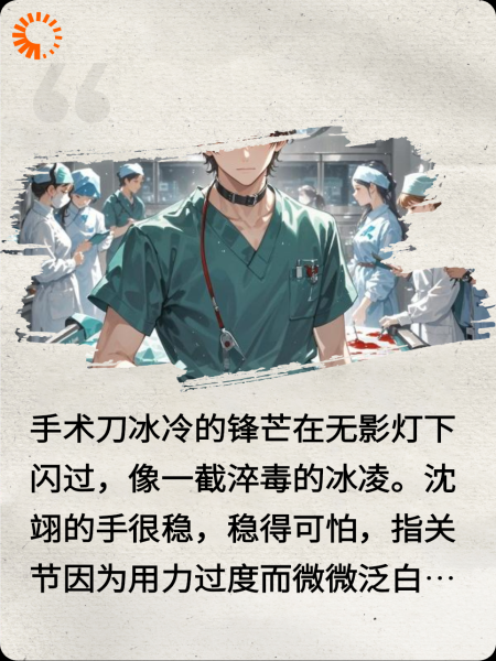 他亲手切开了我的胸腔
