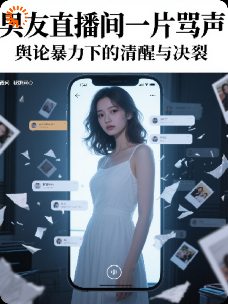 男友直播间一片骂声，我瞬间心死