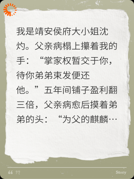 账房千金和冰雕侍卫的暖炉日常