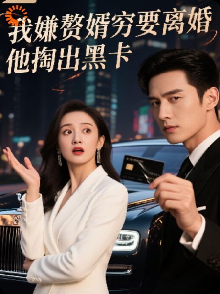 我嫌赘婿穷要离婚，他掏出黑卡