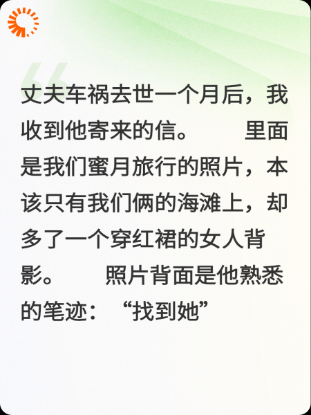 亡夫寄来的第三人