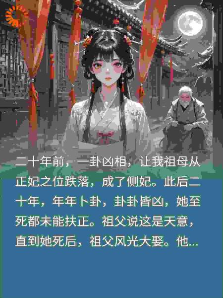 祖父为新欢逼死祖母，新婚夜疯魔，让负心汉家破人亡