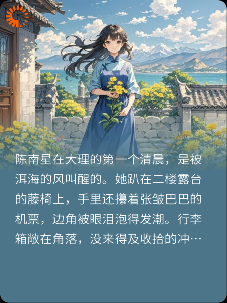 《去有风的地方》之南星的小黄花