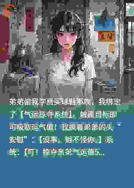 弟弟偷我钱后，我吸干全家运气