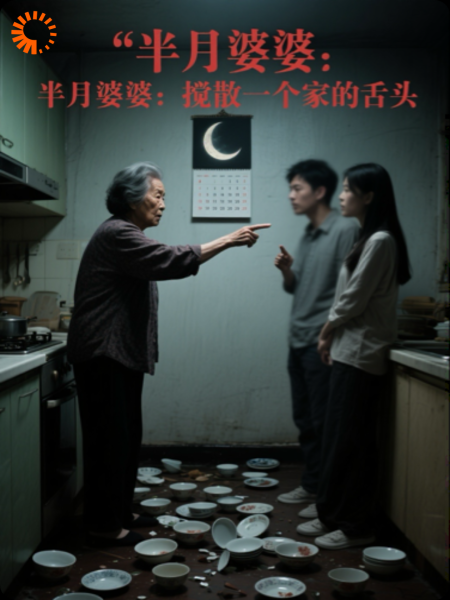 半月婆婆：搅散一个家的舌头